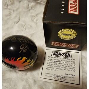 NHRA Big Daddy Don Garlits 1st Edition Simpson Autographed 1996 Mini Helmet